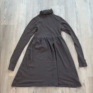 c&c california brown turtleneck cotton dress, SZ S